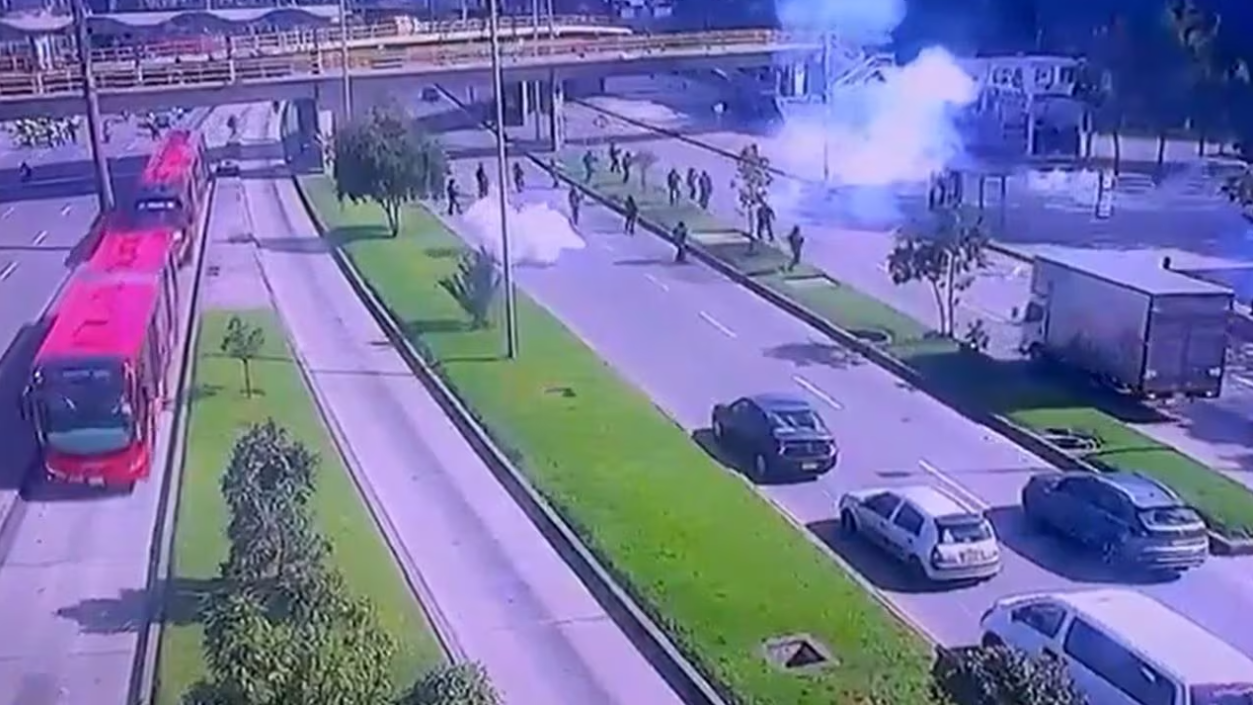 Con los disturbios en la Universidad Nacional, se cerró la jornada de protestas