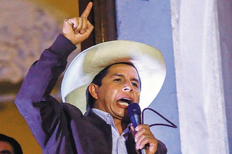 Pedro Castillo en su laberinto