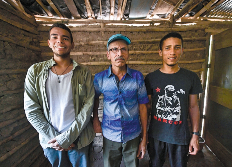 Christian Sánchez, Carlos Guiral y Marcos Guevara