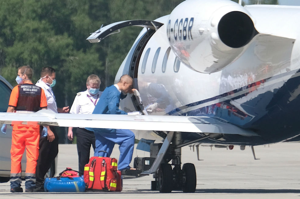 Fabio Jakobsen ya está en Holanda para seguir con su recuperación