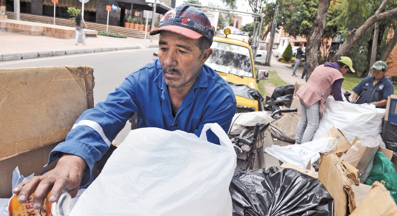 Se acaban pagos individuales a recicladores en Bogotá