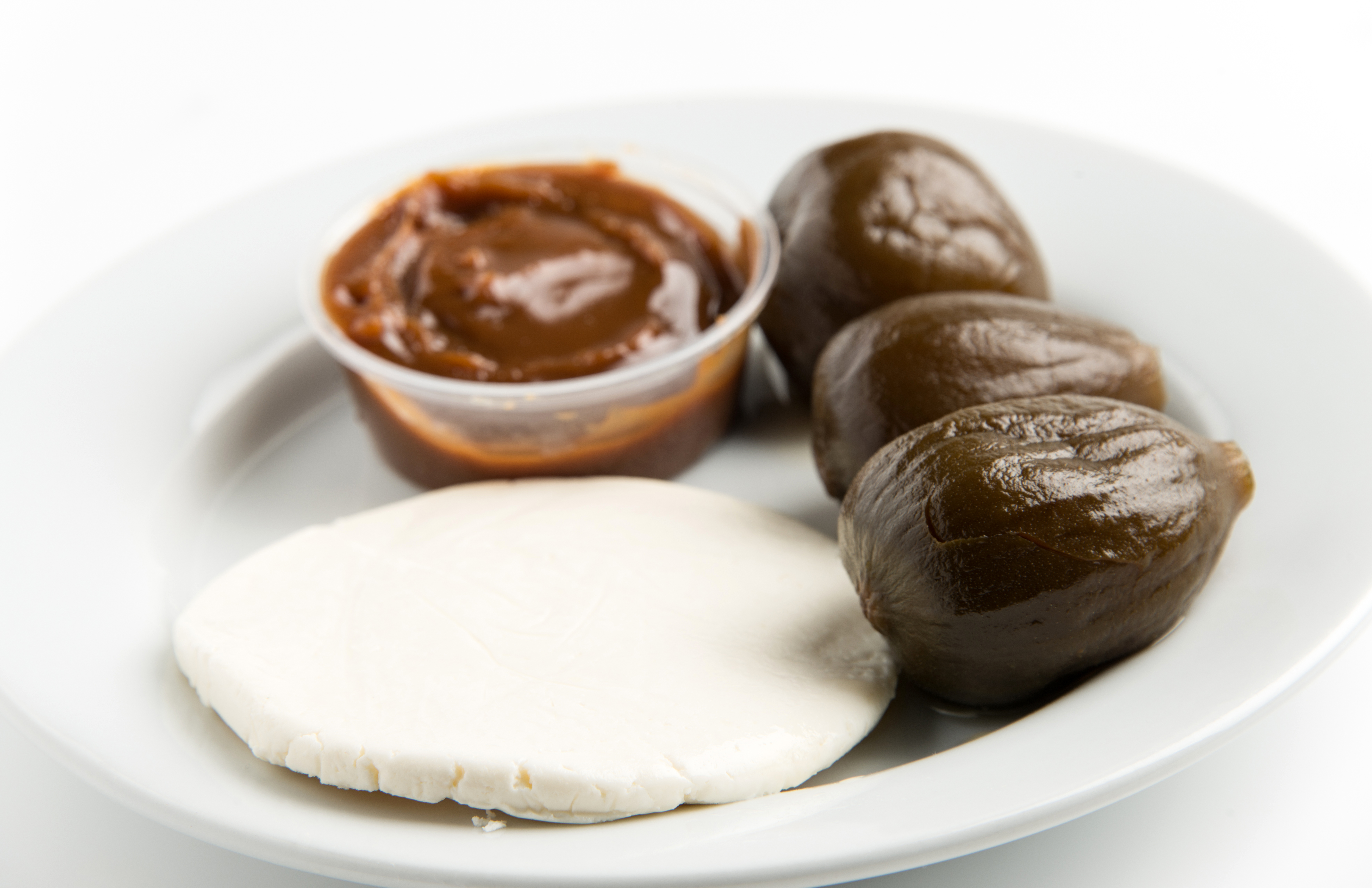 Brevas con arequipe y queso