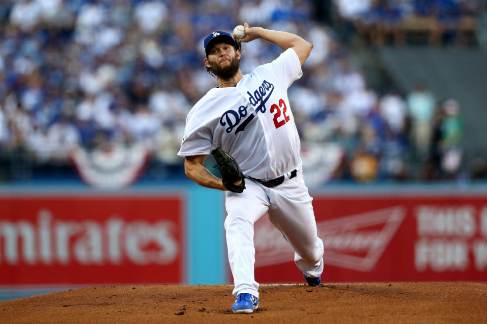 Kershaw brilló con Los Dodgers en el primer juego de la Serie Mundial