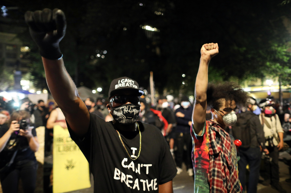 La calma no llega a la ciudad estadounidense de Portland