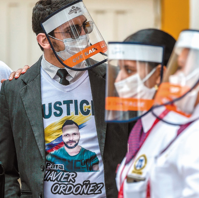 Último adiós a Javier Ordóñez, un clamor de justicia sin violencia