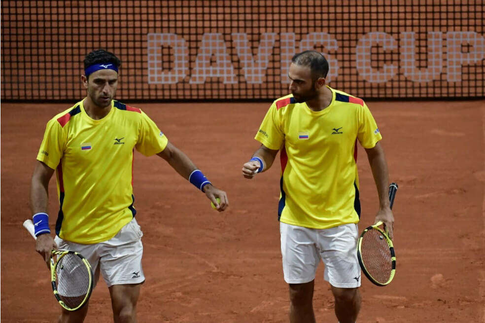 Reviva en imágenes la victoria de Cabal y Farah en la Copa Davis