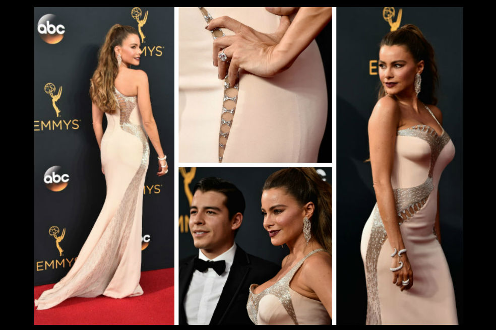 Sofía Vergara (como siempre) se robó las miradas en los Emmy 2016