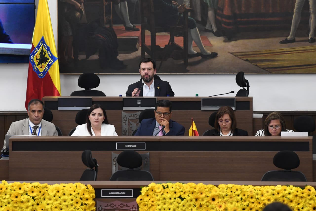 Carlos Fernando Galán es el nuevo presidente del Concejo de Bogotá
