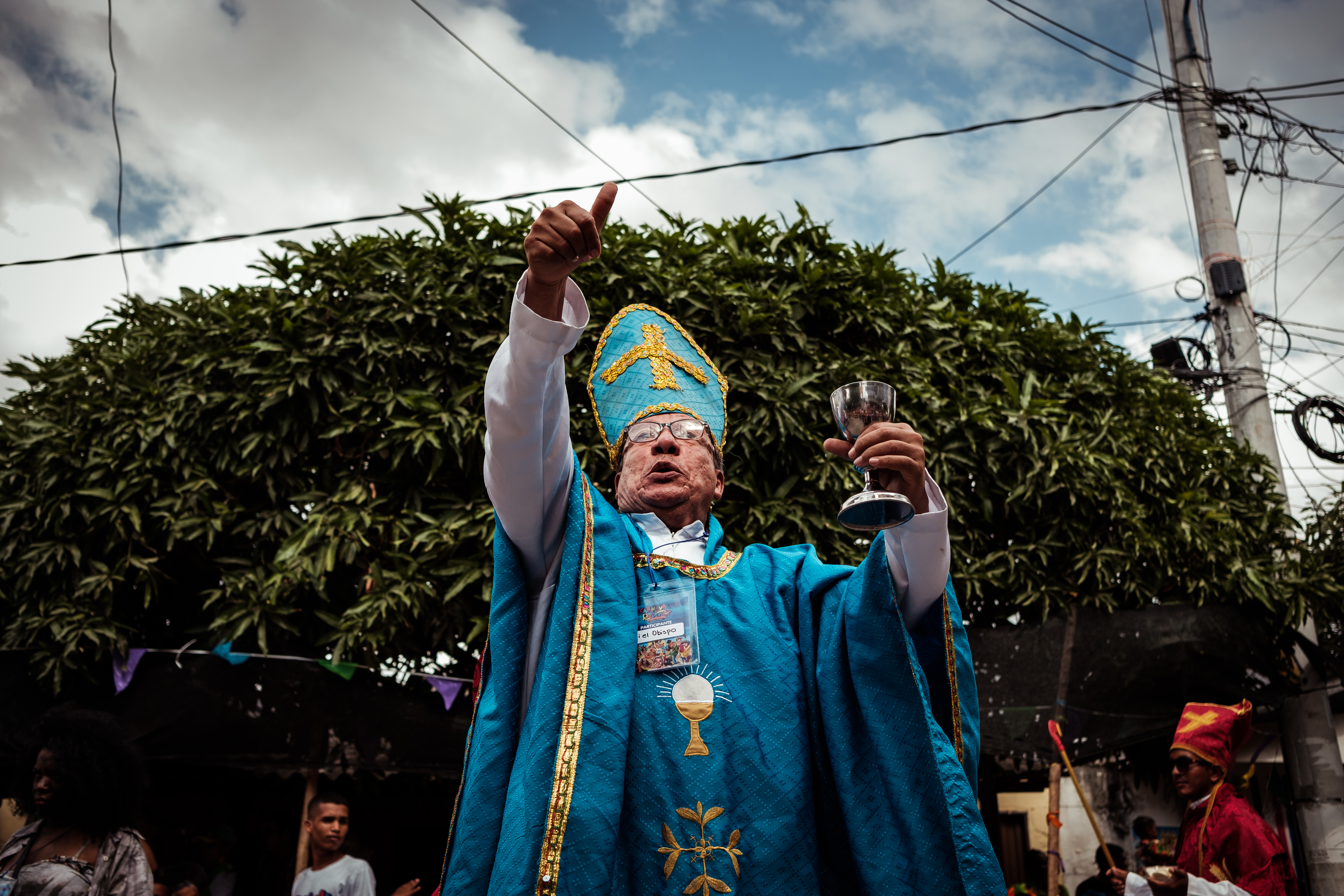 Las celebraciones litúrgicas también hacen parte de esta fiesta.