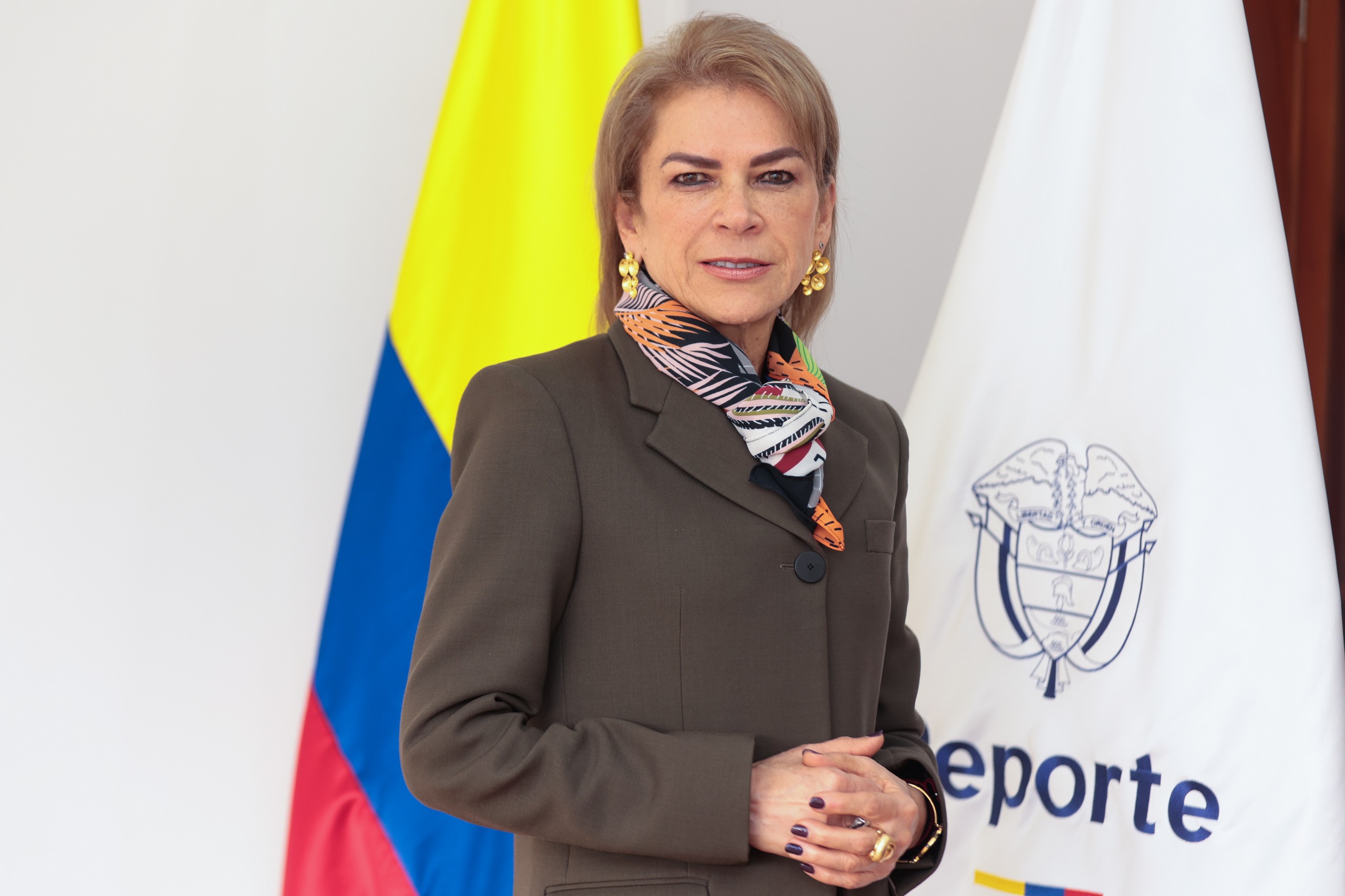 Patricia Duque se posesionó como nueva ministra del Deporte