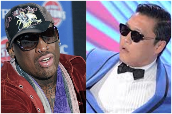 Cantante Psy se molestó con Dennis Rodman por Twitter