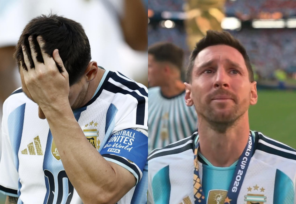 Messi rompió en llanto tras la final del Mundial: las imágenes que dan la vuelta al mundo