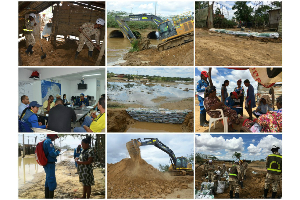 Casi 65 mil afectados por inundaciones en La Guajira