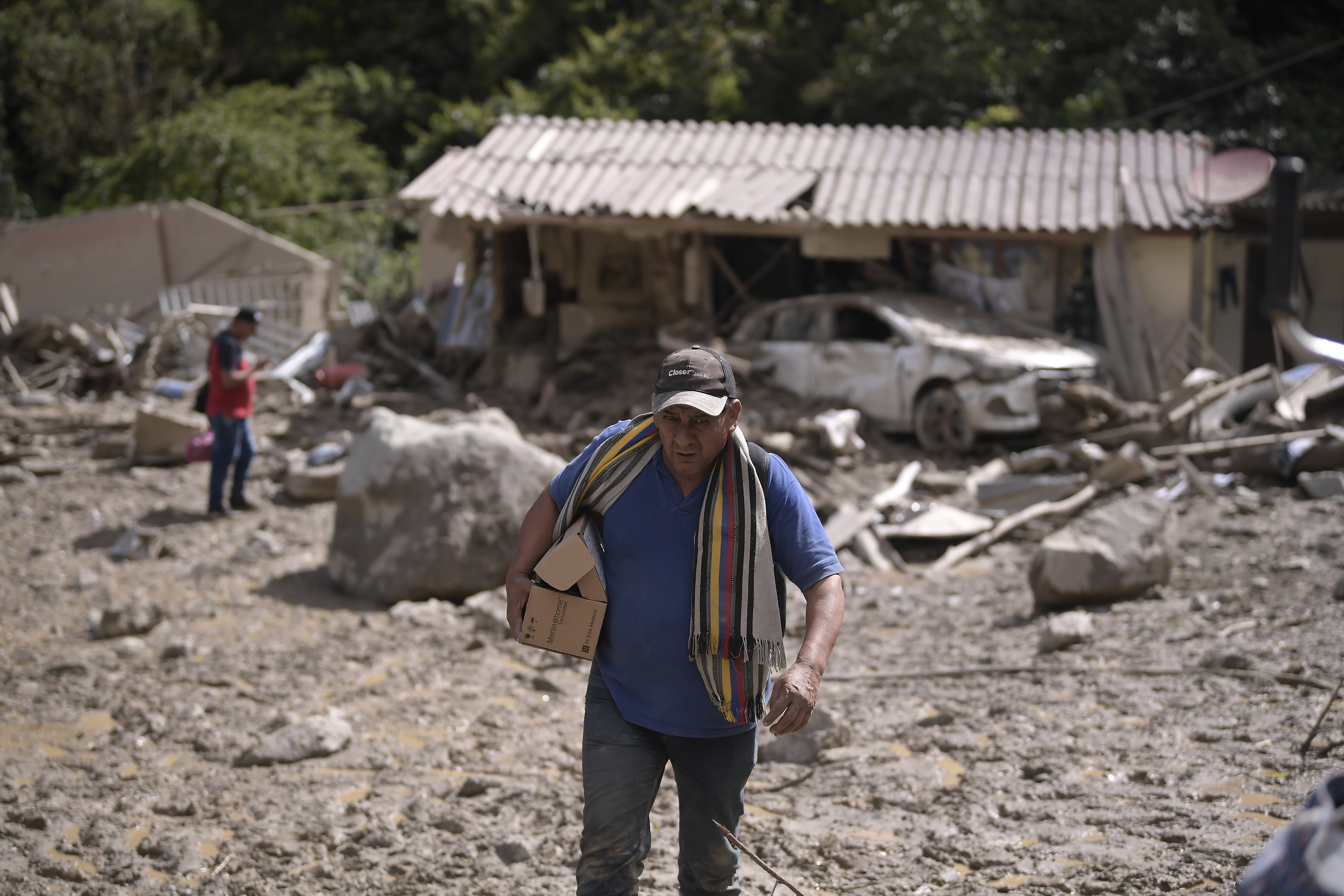 Quetame: 22 muertos y 100 familias por evacuar; último balance de la devastación