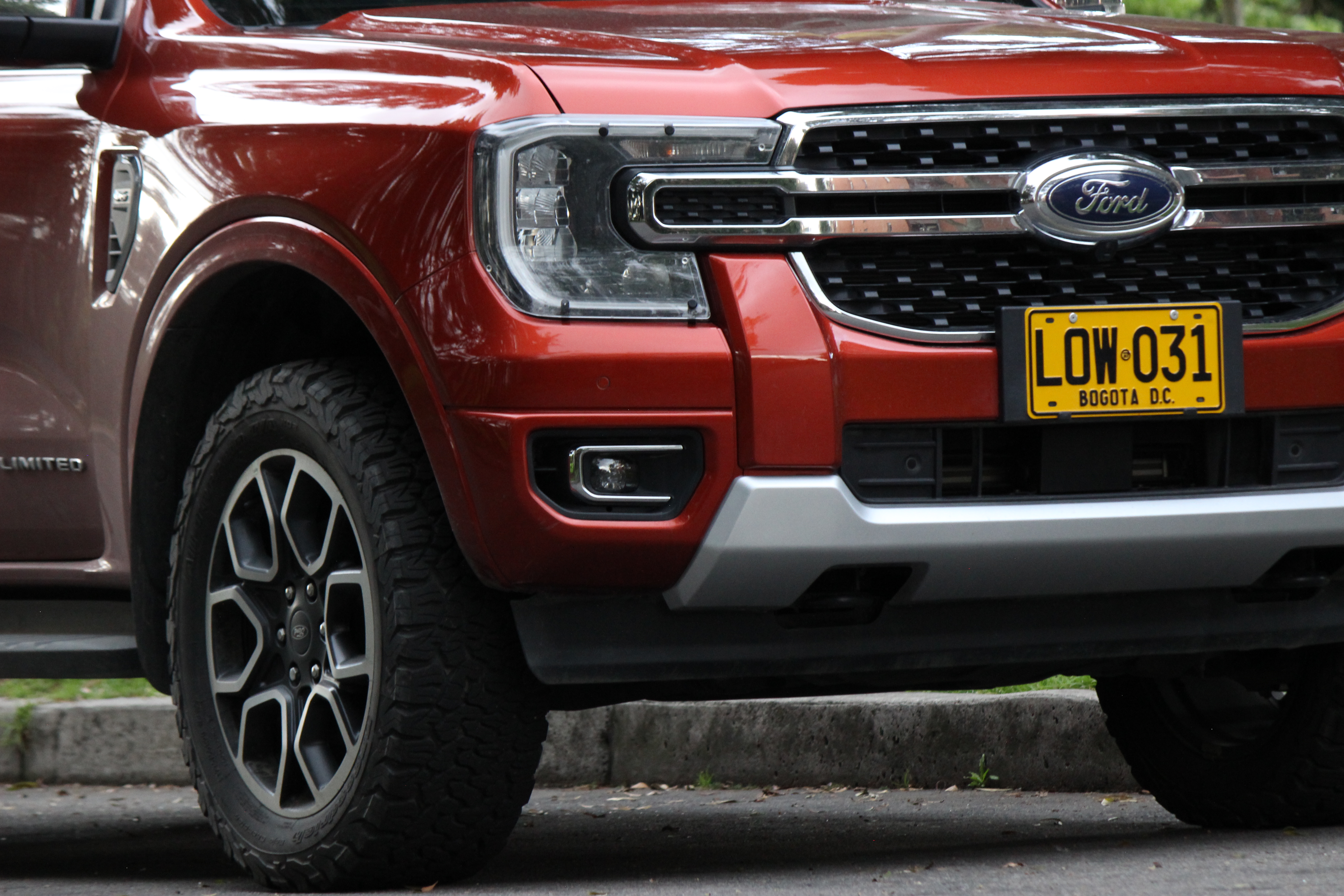 Ford Ranger 2024 en Colombia.
