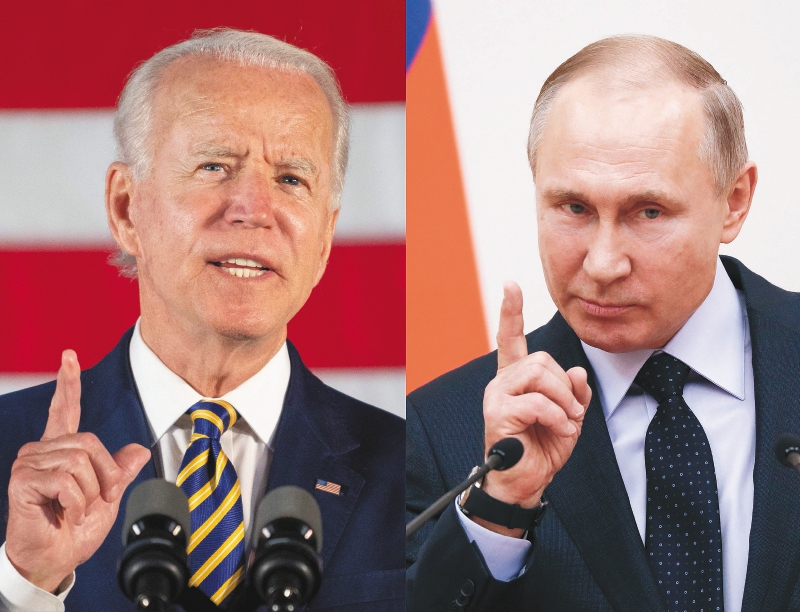 En llamada con Putin, Biden insiste en que responderá si Rusia invade Ucrania