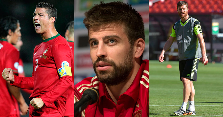 Ronaldo, Piqué y Alonso: los futbolistas con más seguidores en redes sociales