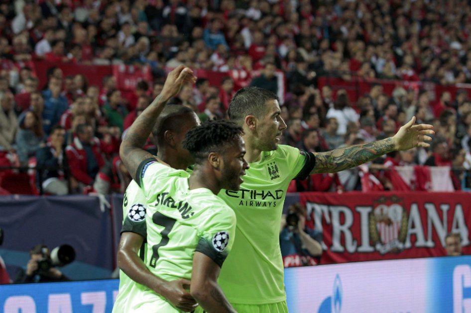 Manchester City venció a Sevilla y aseguró su clasificación