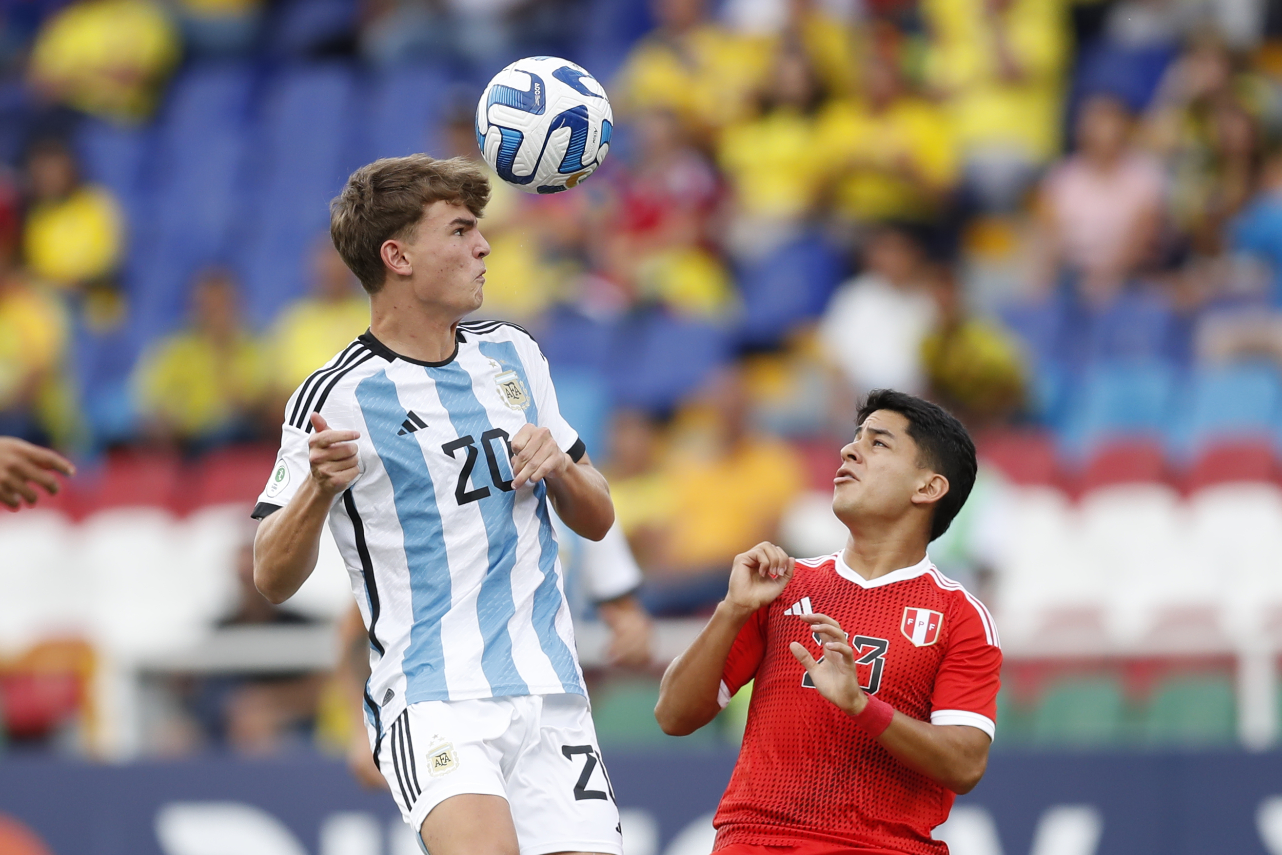 Argentina venció a Perú y sigue con vida en el Sudamericano sub 20