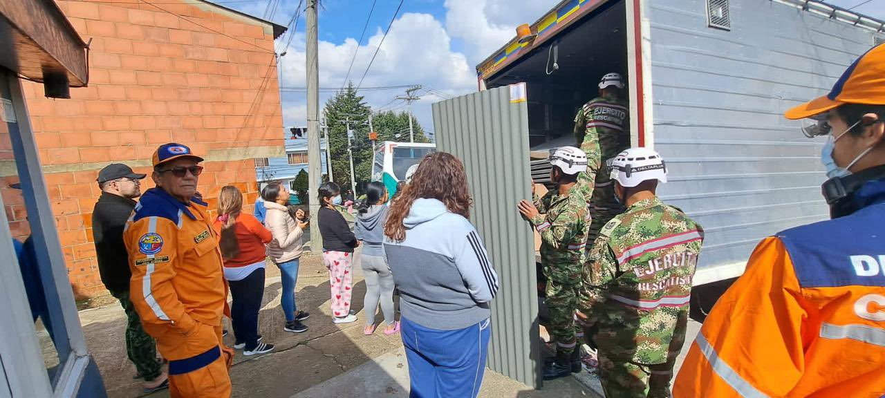 Integración Social entrega reporte de familias afectadas por fuerte granizada