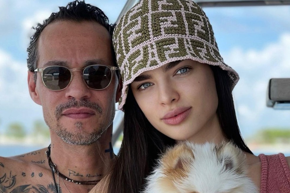 Foto: Marc Anthony y Nadia Ferreira aclaran rumores de separación