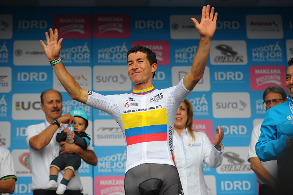 Henao fue bicampeón nacional de ruta.