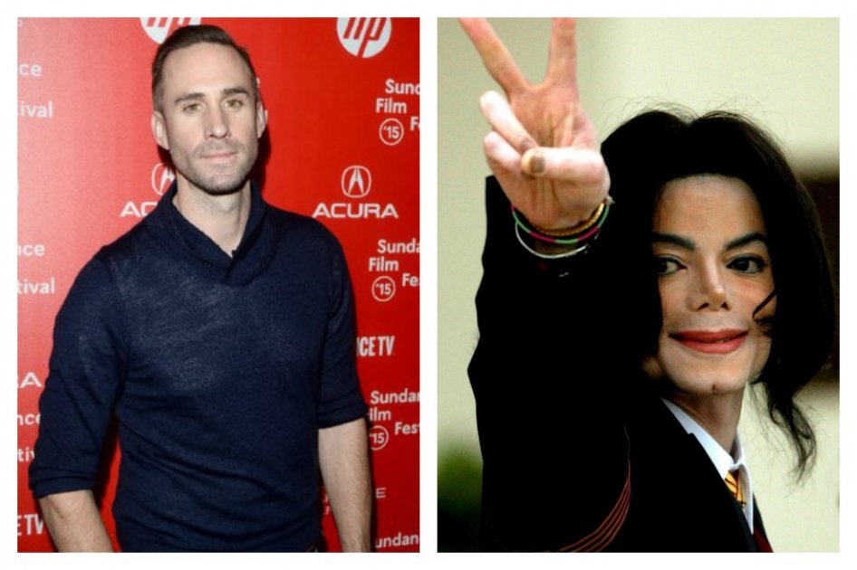 El actor Joseph Fiennes y el cantante Michael Jackson.