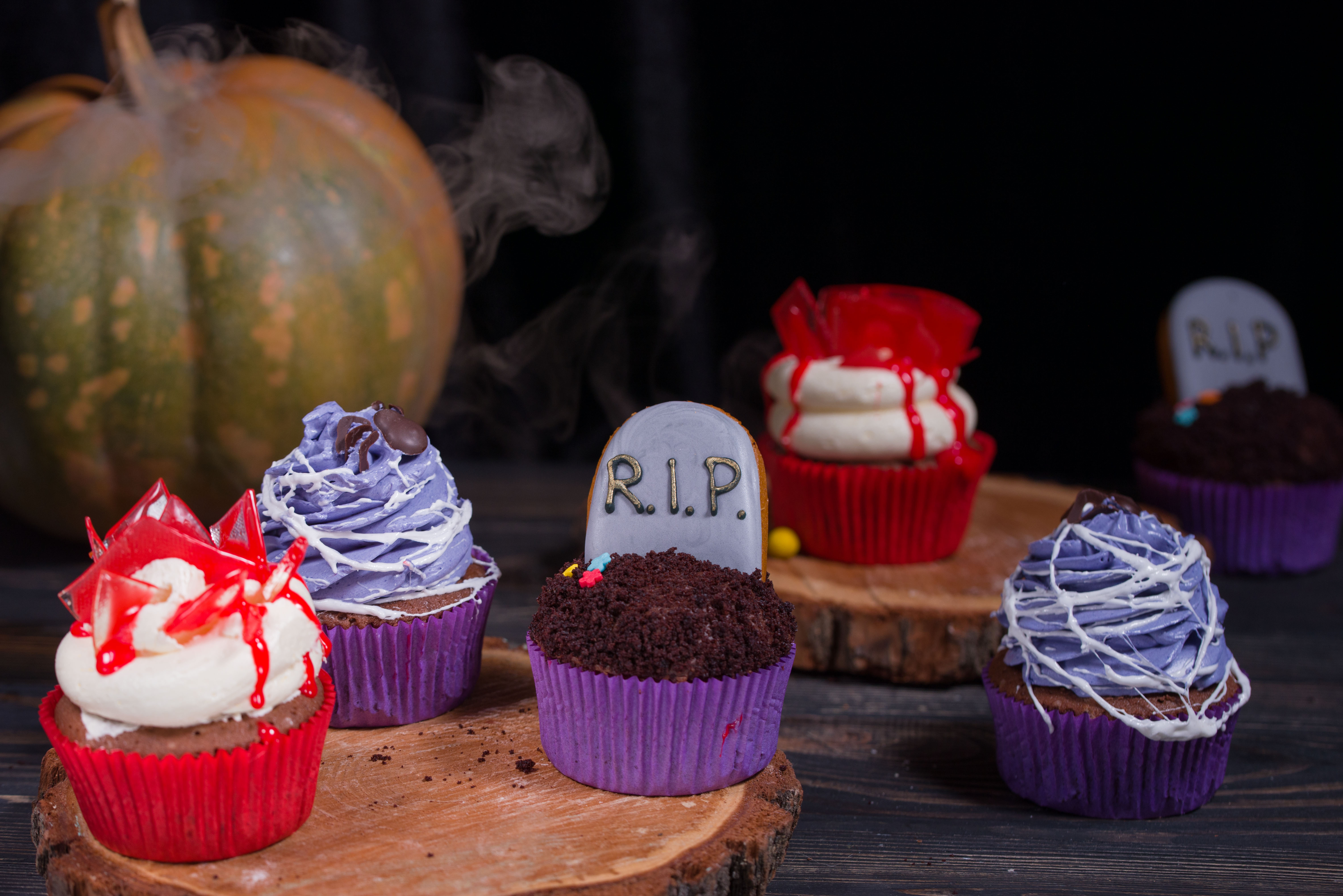 “Cupcakes” inspirados en la Halloween, una receta para disfrutar en familia