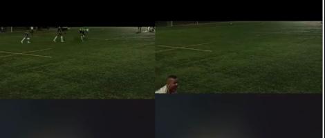 Video: balacera quedó grabada en vivo en la transmisión de un partido en Bogotá