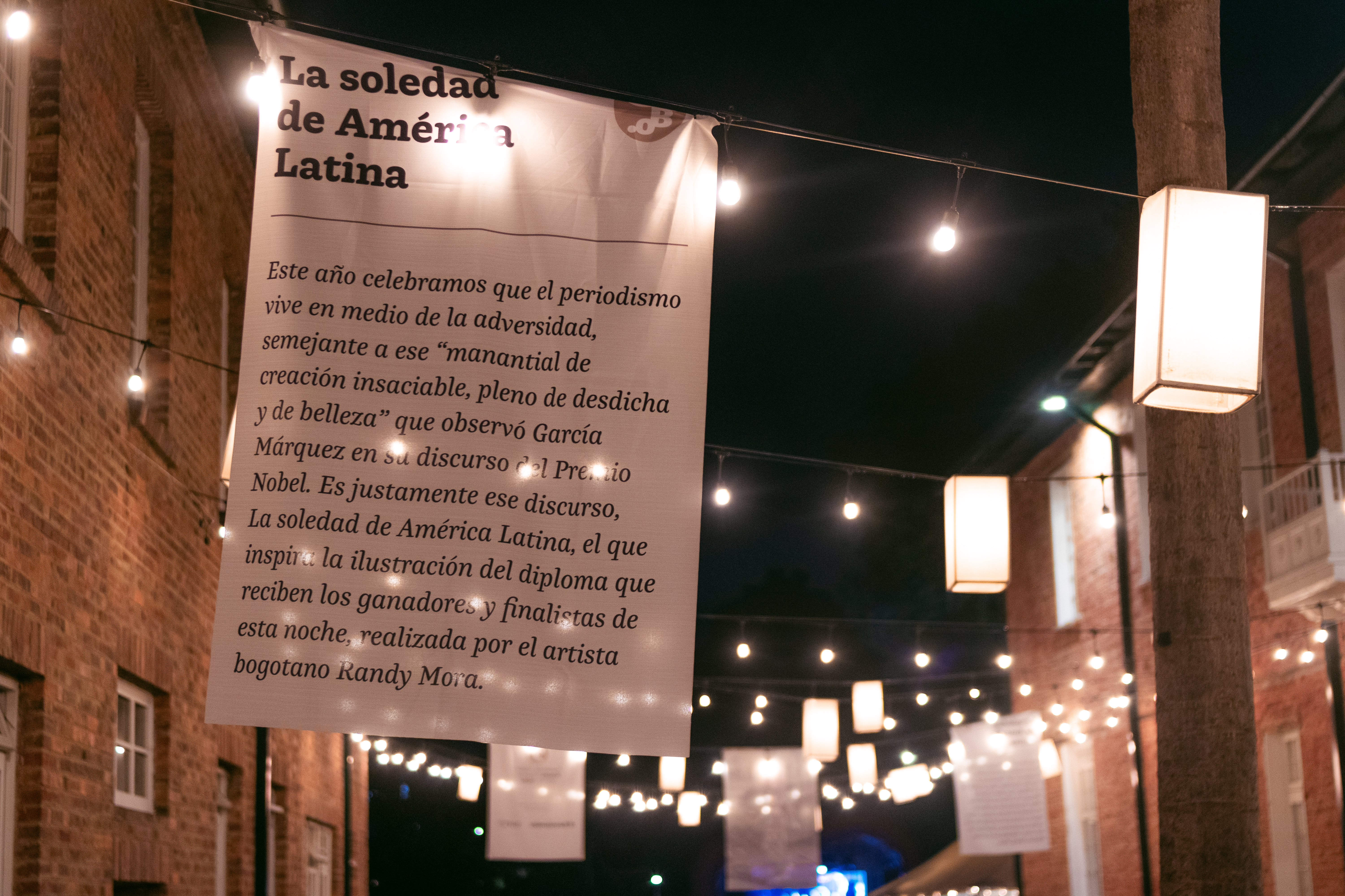 Fragmento de un discurso de Gabriel García Márquez