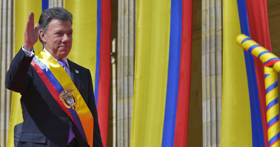 Posesión del segundo mandato presidencial de Juan Manuel Santos