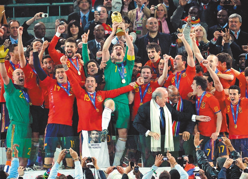 La época dorada de la selección de España comenzó en 2008