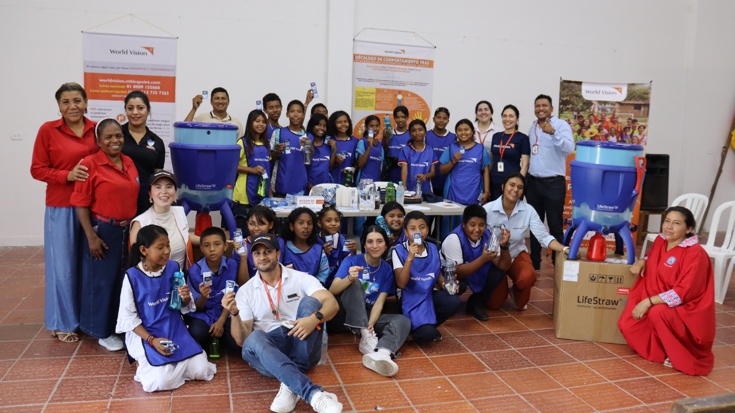 1.500 personas acceden a agua segura en La Guajira gracias a P&G y World Vision