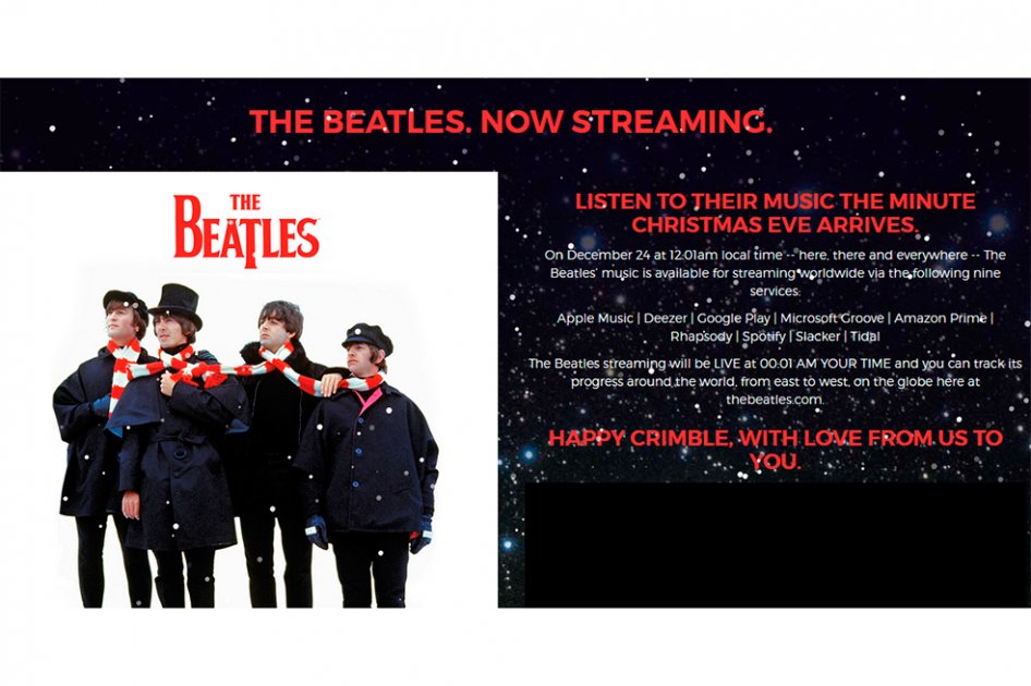 La música de Los Beatles llega a Spotify, Deezer y Google Play