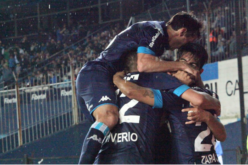 Andrés Ibargüen anotó en la victoria de Racing ante Temperley