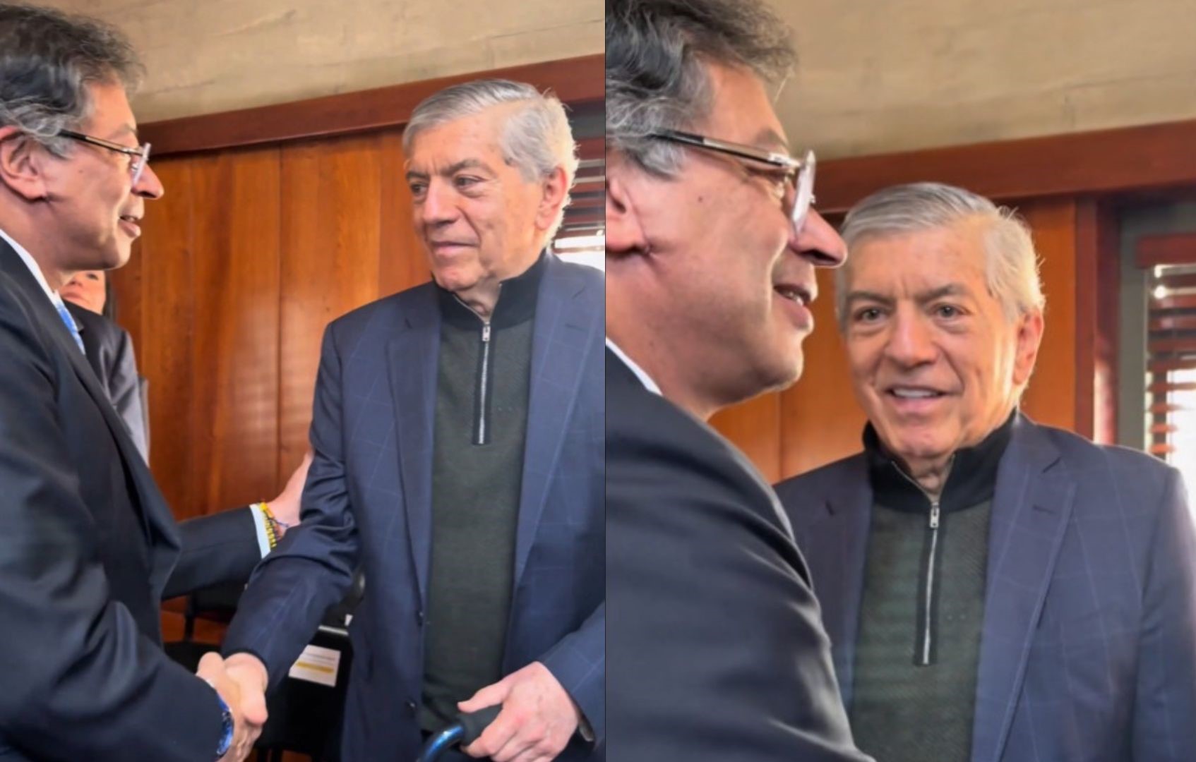 Petro y Gaviria se reencuentran tras fuertes choques por la consulta y las reformas
