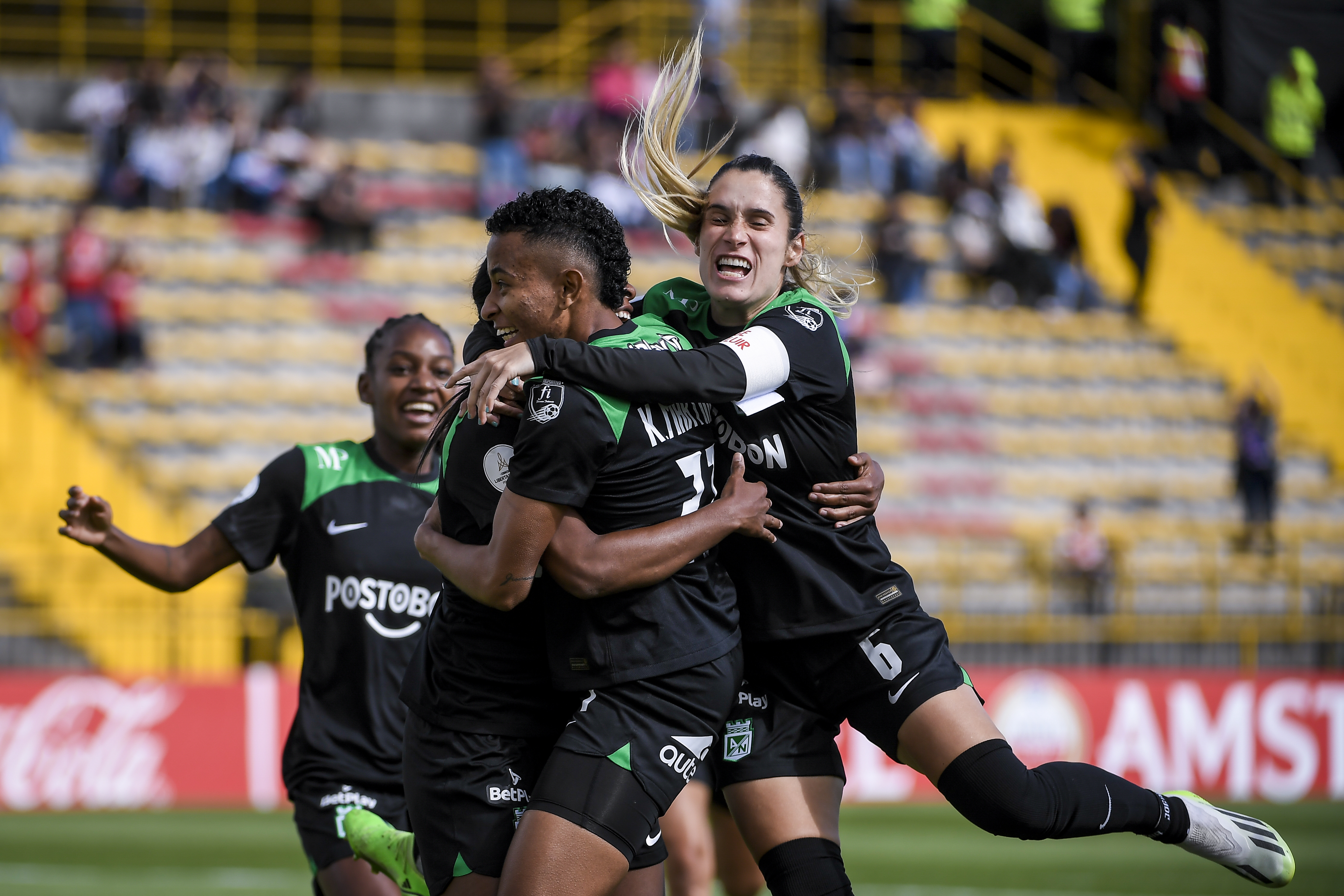 Partido entre Atlético Nacional vs Palmeiras por el grupo A de la Copa Libertadores 2023.