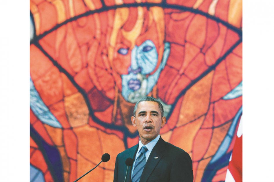 Barack Obama, presidente de Estados Unidos, fue uno de los invitados a la “Cumbre de los Tres Amigos”. / AFP