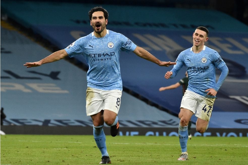 El Manchester City venció 2-0 al Everton y se metió en las semifinales de la FA Cup