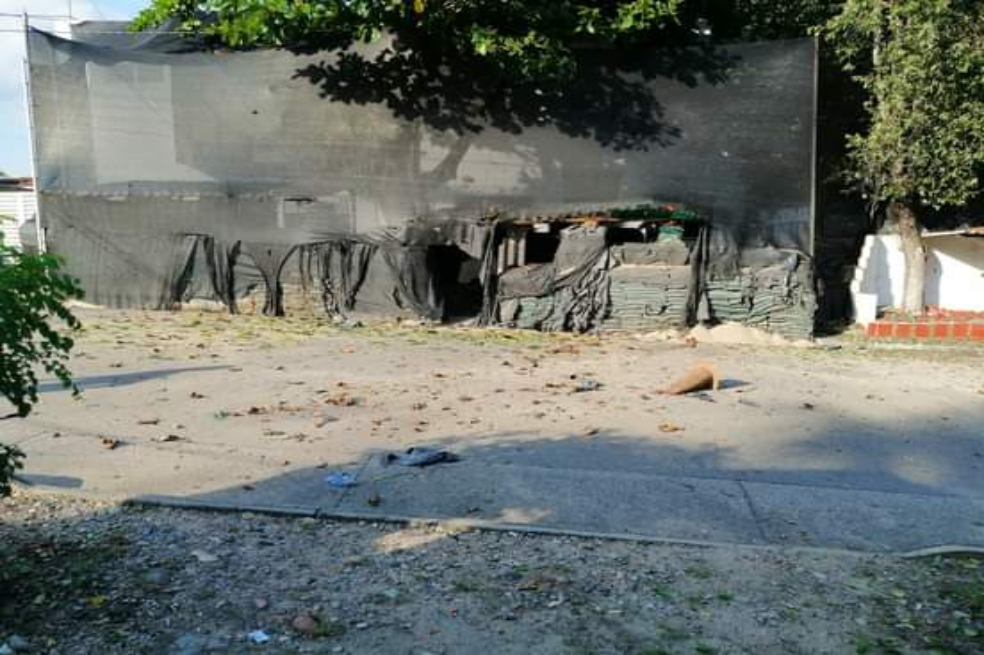 Atacan con explosivos a estación de Policía en Tibú (Norte de Santander)