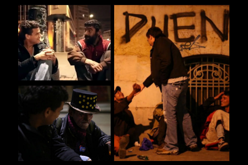 Sorpresiva visita de Silvestre Dangond a habitantes de la calle