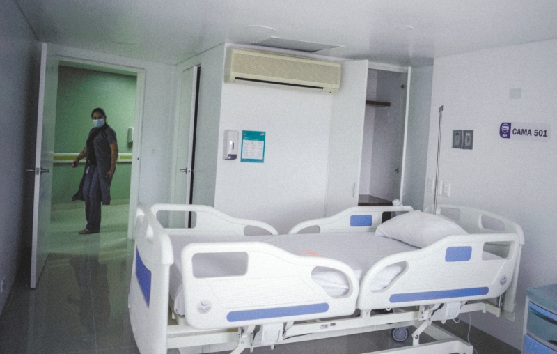 Así fue la reactivación de la Clínica de la 80 en Medellín