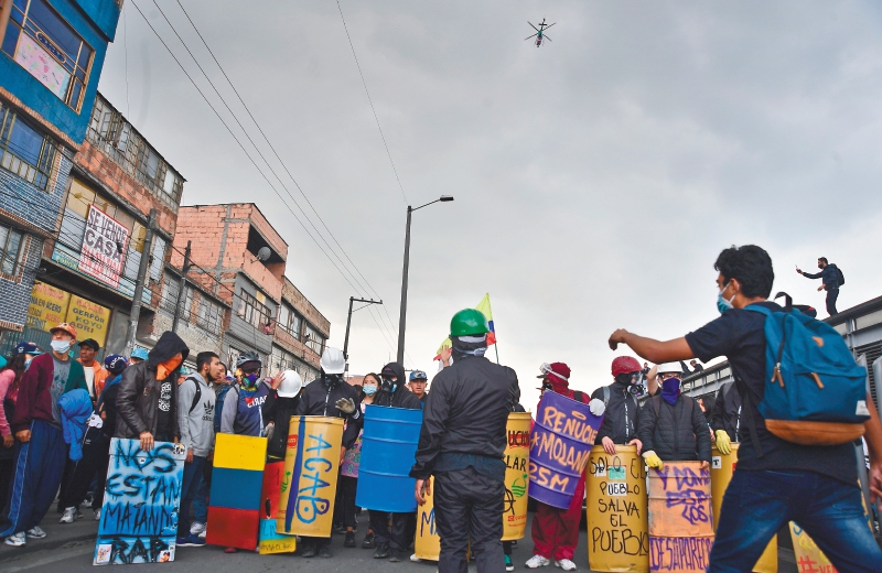 Ojo: Marcha de la primera línea en Bogotá. Conozca puntos de reunión y horarios