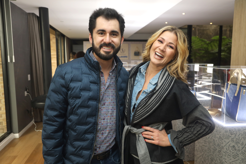 Óscar España y Pilar Schmitt
