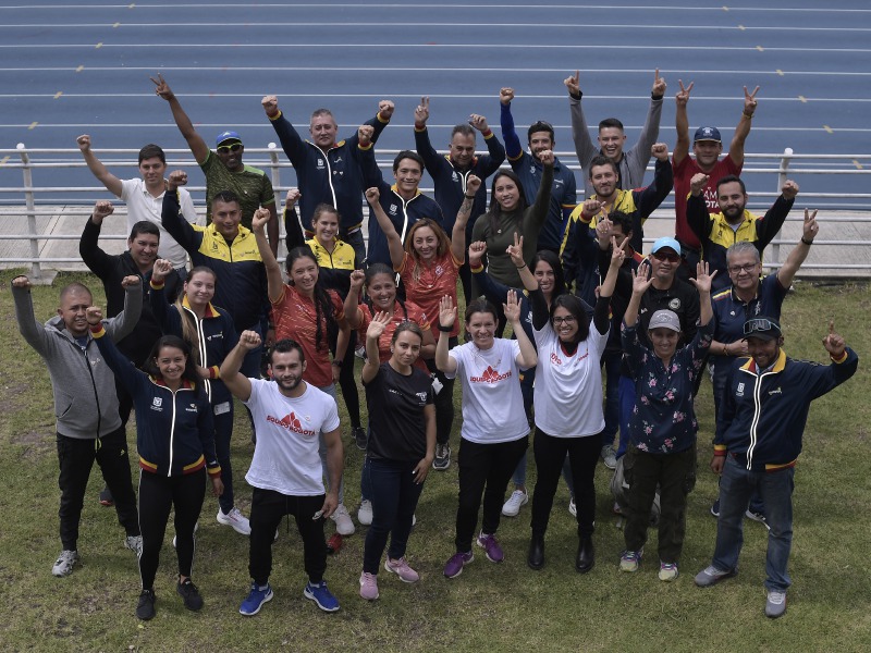Los deportistas bogotanos quieren seguir aportando  a la sociedad