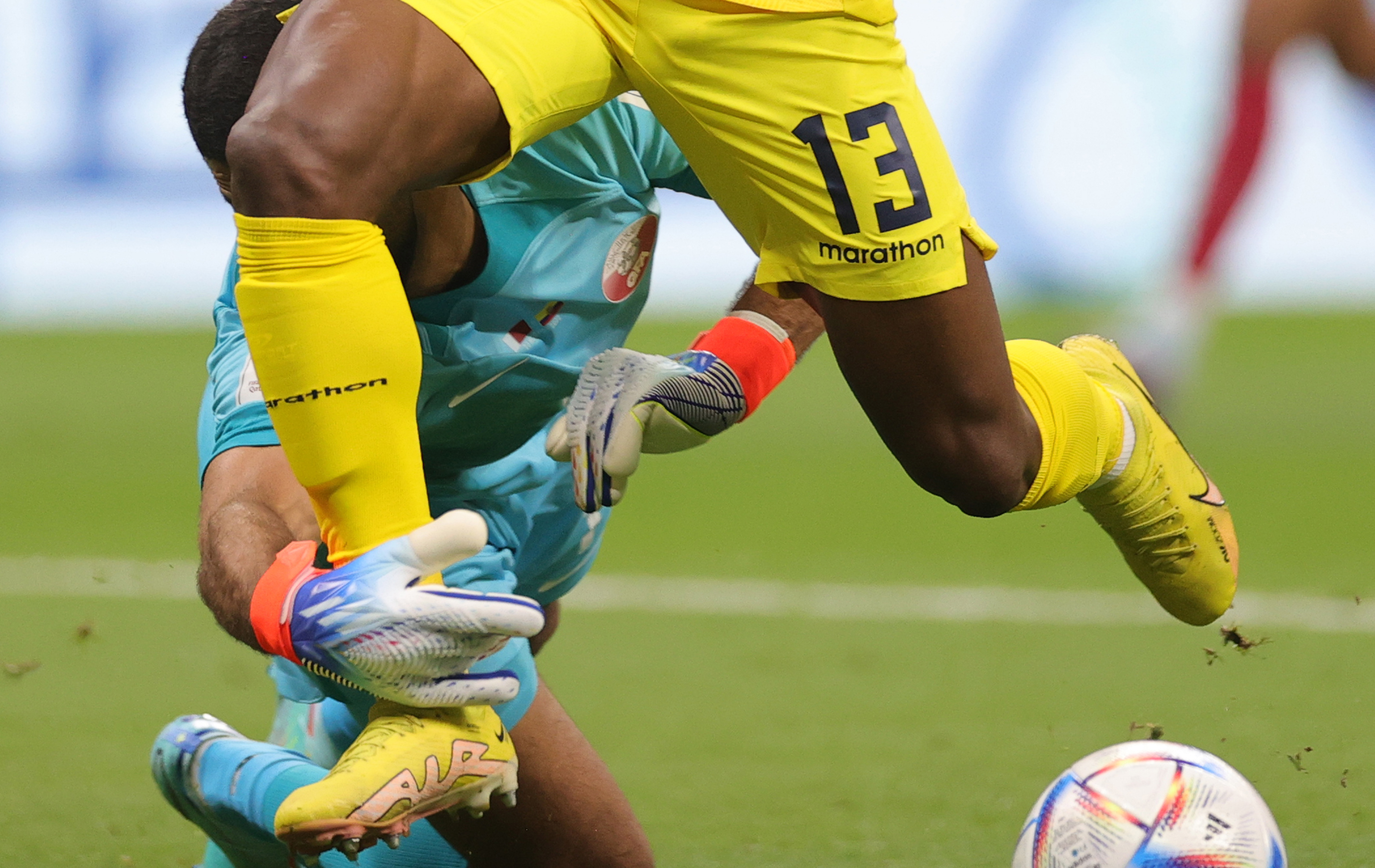 Las mejores acciones del partido inaugural entre Catar y Ecuador