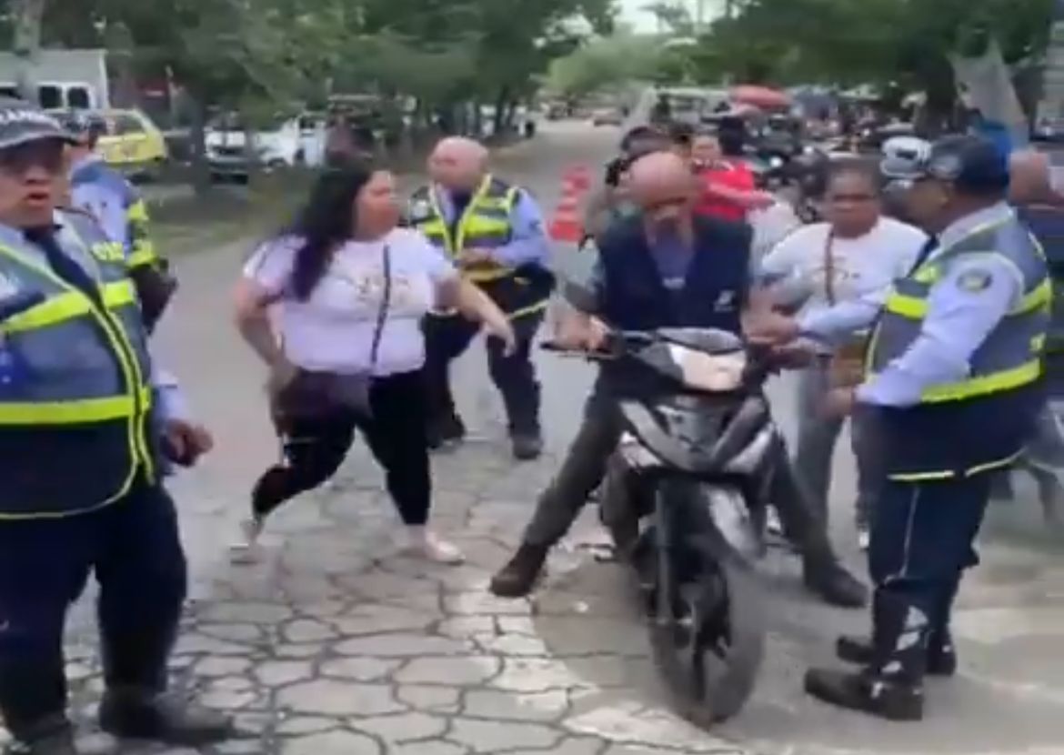 Motociclista agredió a agente de tránsito en Jamundí, Valle