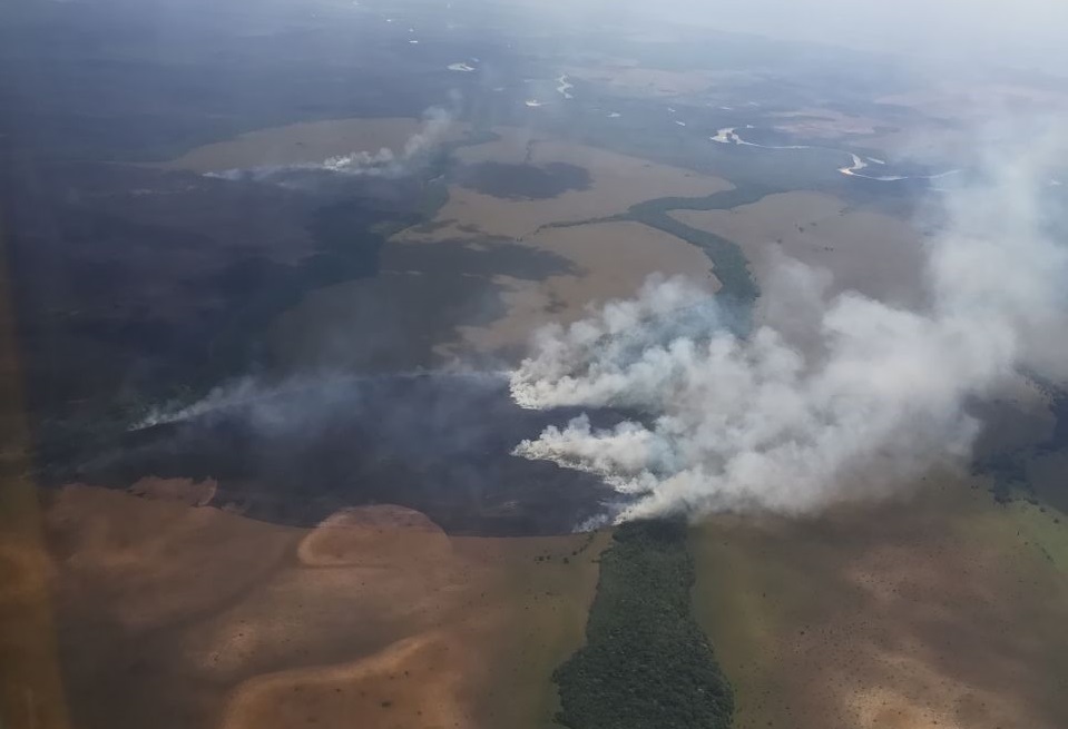 Incendio forestal en el Parque Nacional El Tuparro arrasa más de 2 mil hectáreas