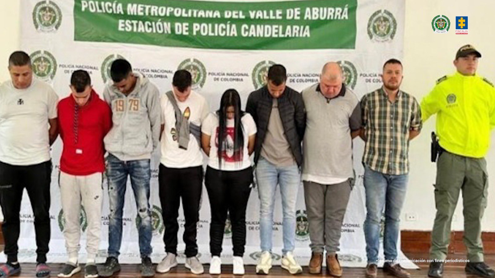 Fiscalía captura red de narcotráfico señalada de enviar droga a Costa Rica y EE.UU