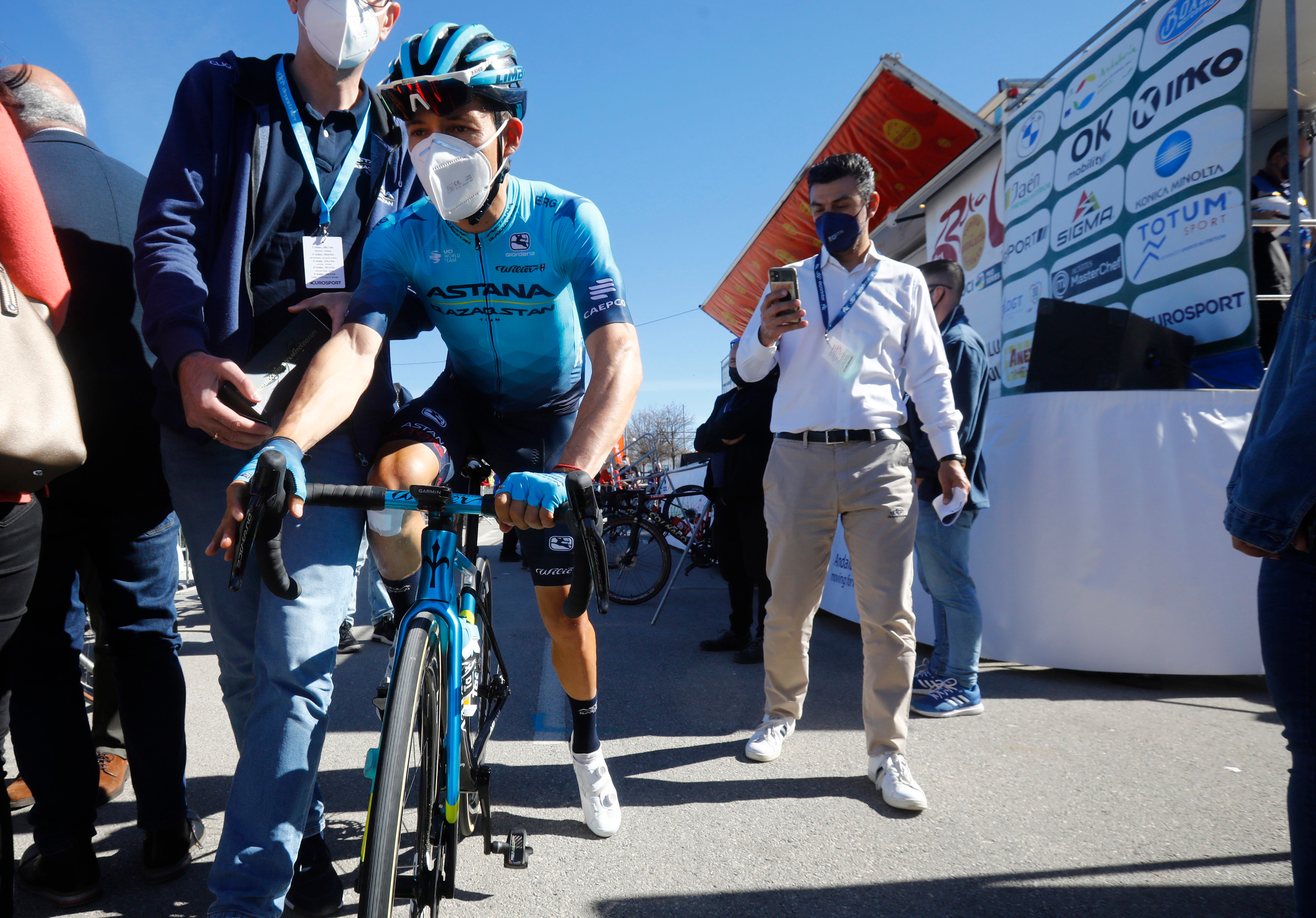 Vuelta a Andalucía: “Supermán” López e Iván Sosa ascendieron en la general